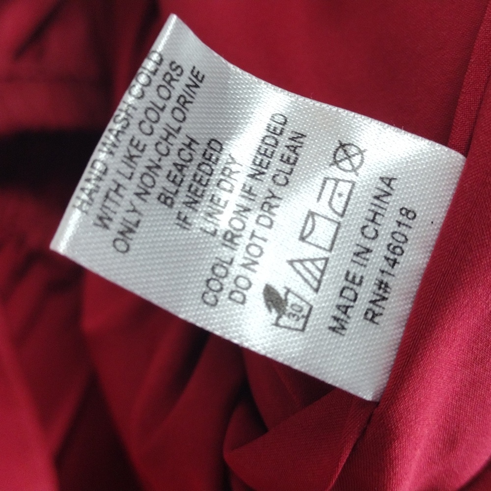 LOST + WANDER Emerald Eyes Long Sleeve Mini Dress Burgundy Size Small 2 - 4 NWT - Picture 12 of 12